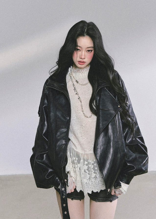 Paris Noire Moto Couture Jacket