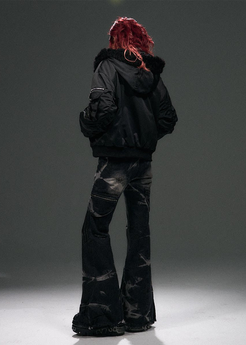 Riot Halo Fur Hood Jacket