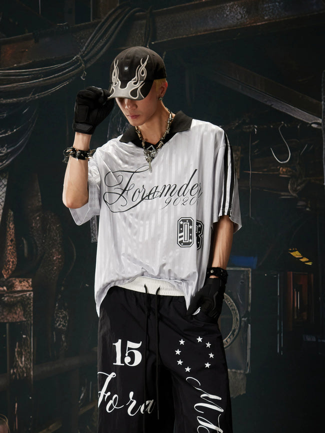 Contrast Jersey Street Tee Hover Image