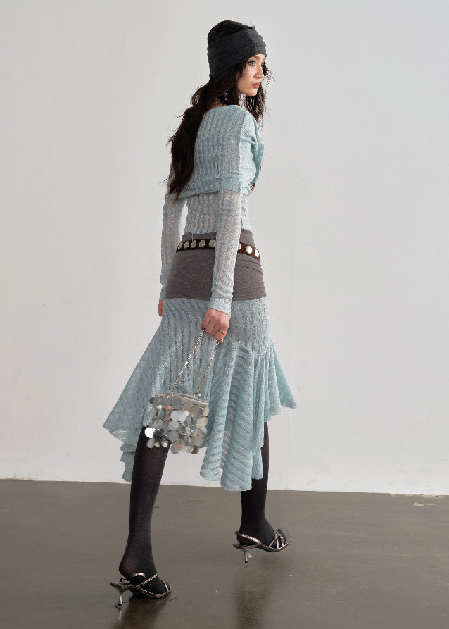 Mint Haze Swing Collar Set