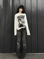Punk Graphic Long Sleeve Tee