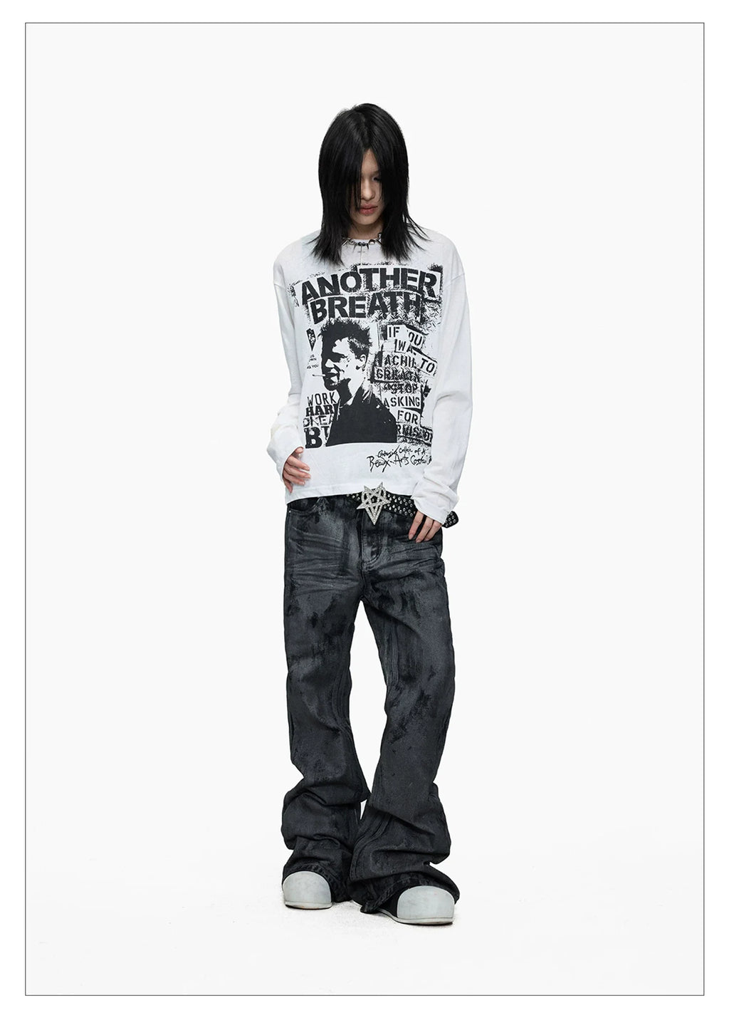 Punk Graphic Long Sleeve Tee