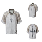 Deconstructed Patchwork Distressed Jersey Tee