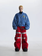 【25s Aug.】Street Dirty Dyed Multi-pocket Jeans