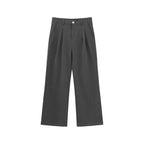 【26s Jan.】Sculpted Panel Straight-Leg Tailored Trousers