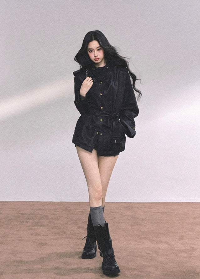 Time Difference Luxe PU Jacket