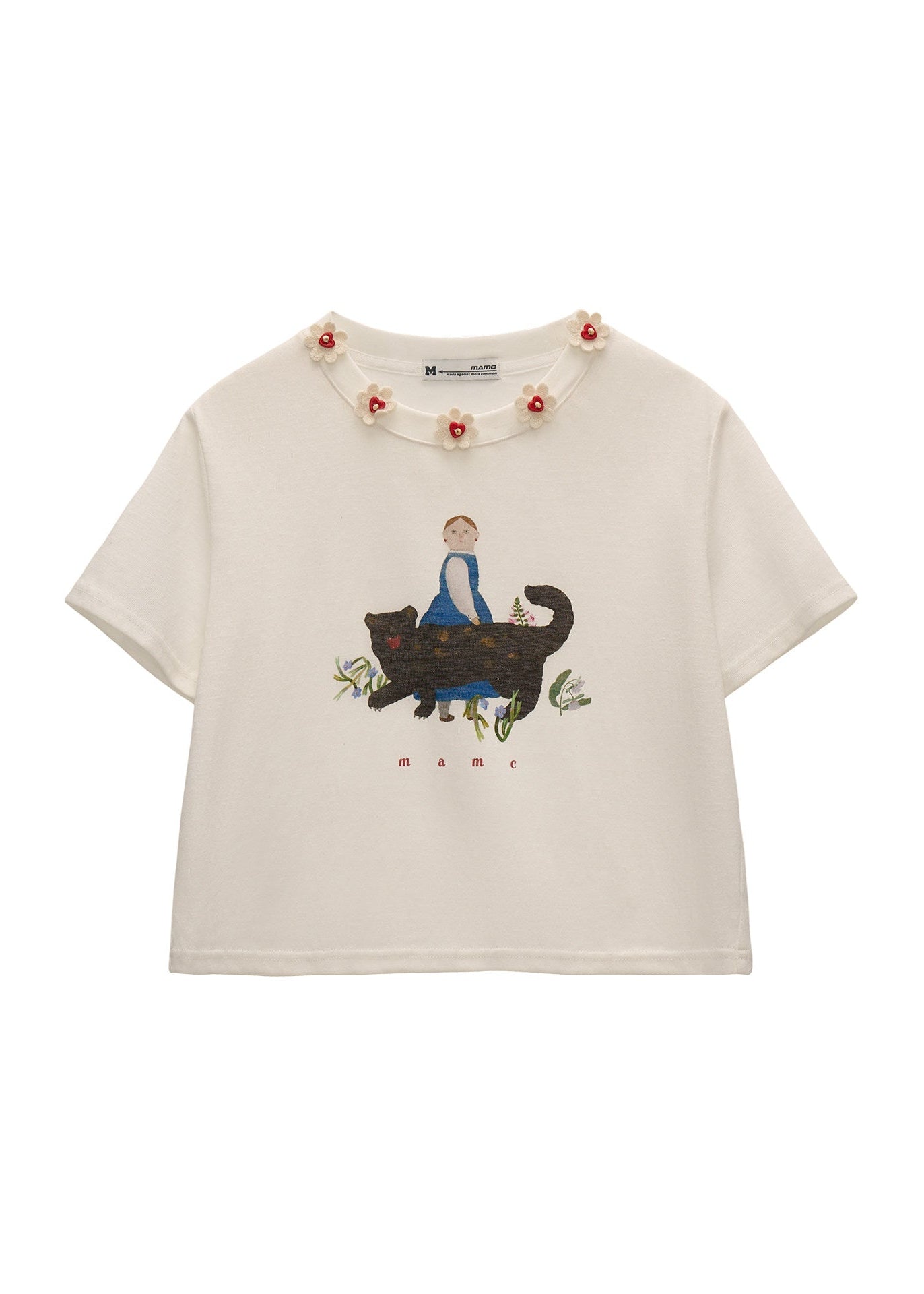 Panther Art Cropped T-Shirt