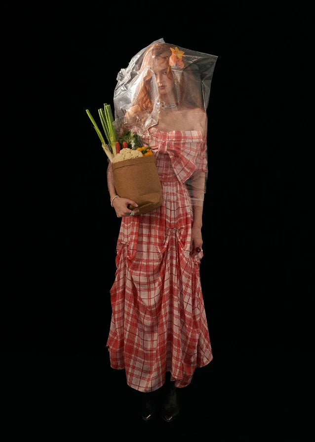 Red Check Maxi