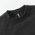 Layered Distressed Washed Long Sleeve Tee