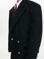 【26s Feb.】Structured Double-Breasted Wool Long Coat