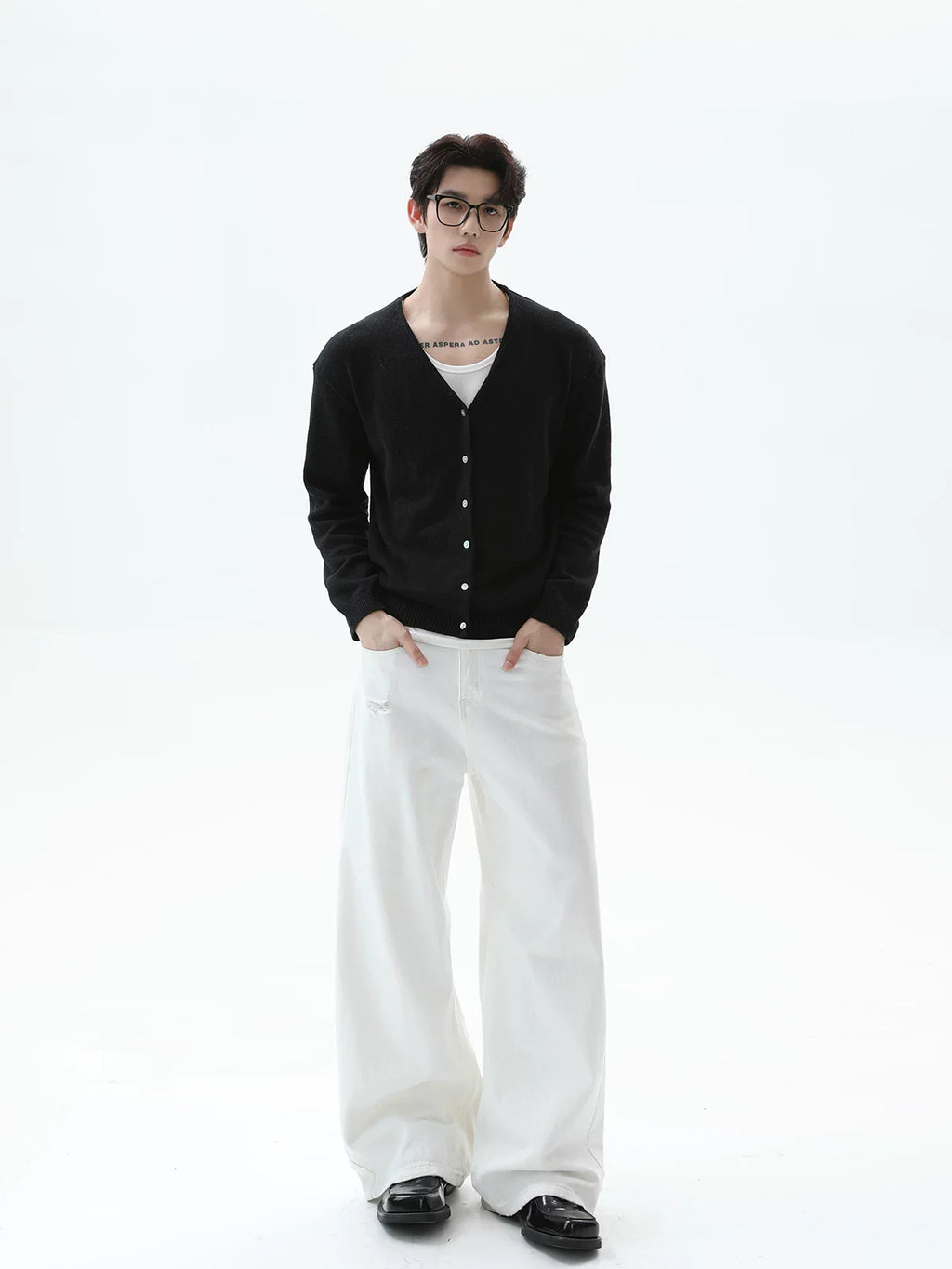 【26s Jan.】Old-Money V-Neck Soft Knit Cardigan