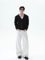 【26s Jan.】Old-Money V-Neck Soft Knit Cardigan