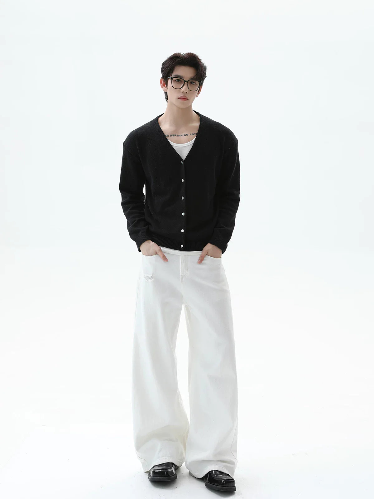 【26s Jan.】Old-Money V-Neck Soft Knit Cardigan