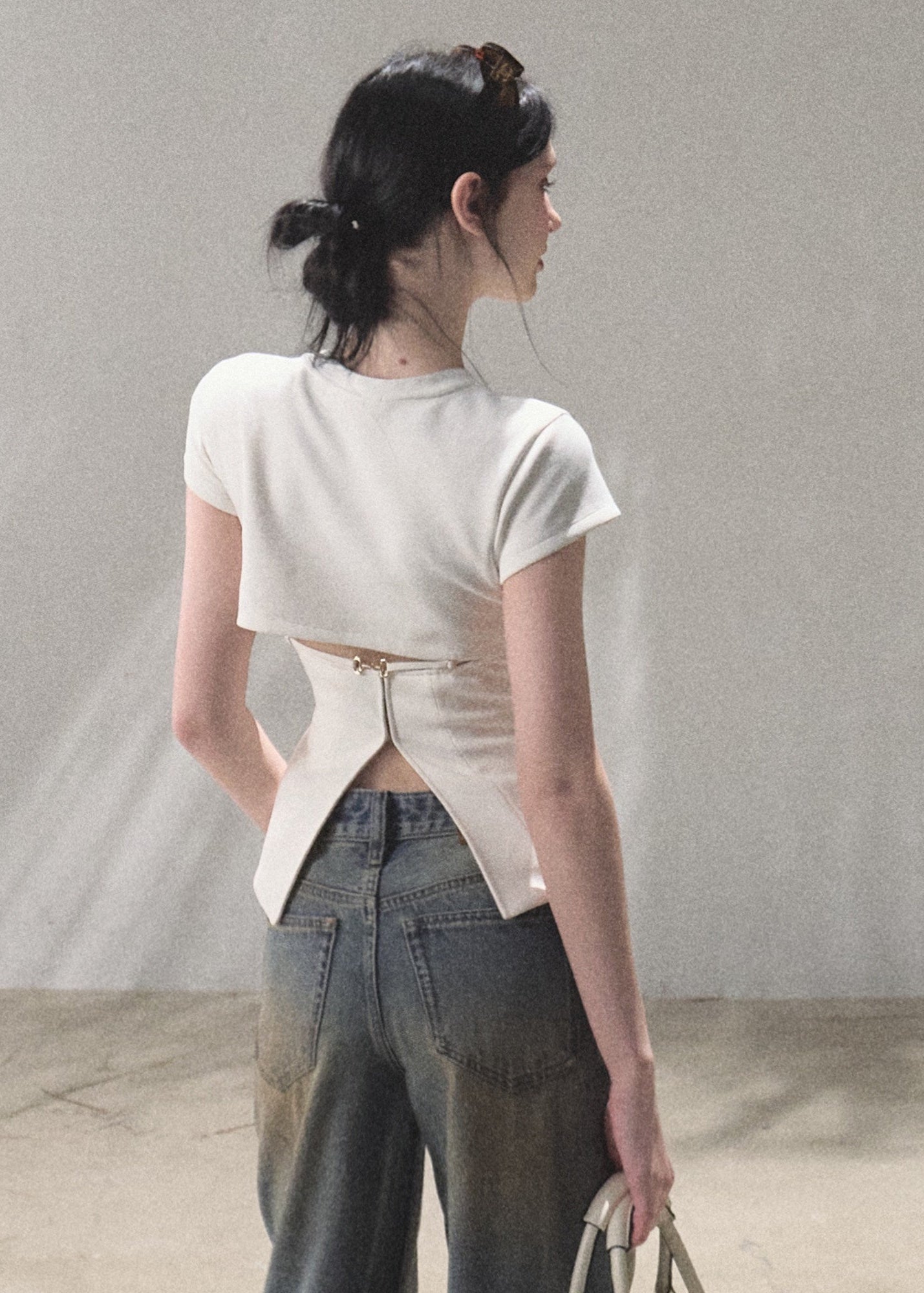 Gap in the Wind Slim Cotton T-Shirt