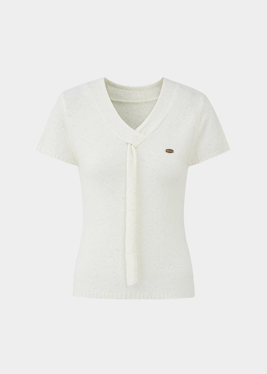 Ciel Ribbon Knit Top