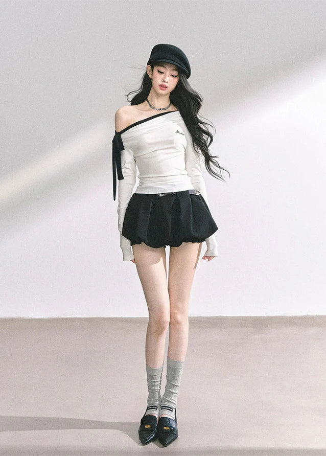 Mon Amour Tie Long Sleeve