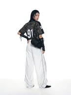 Camo Panel Jersey Street Tee