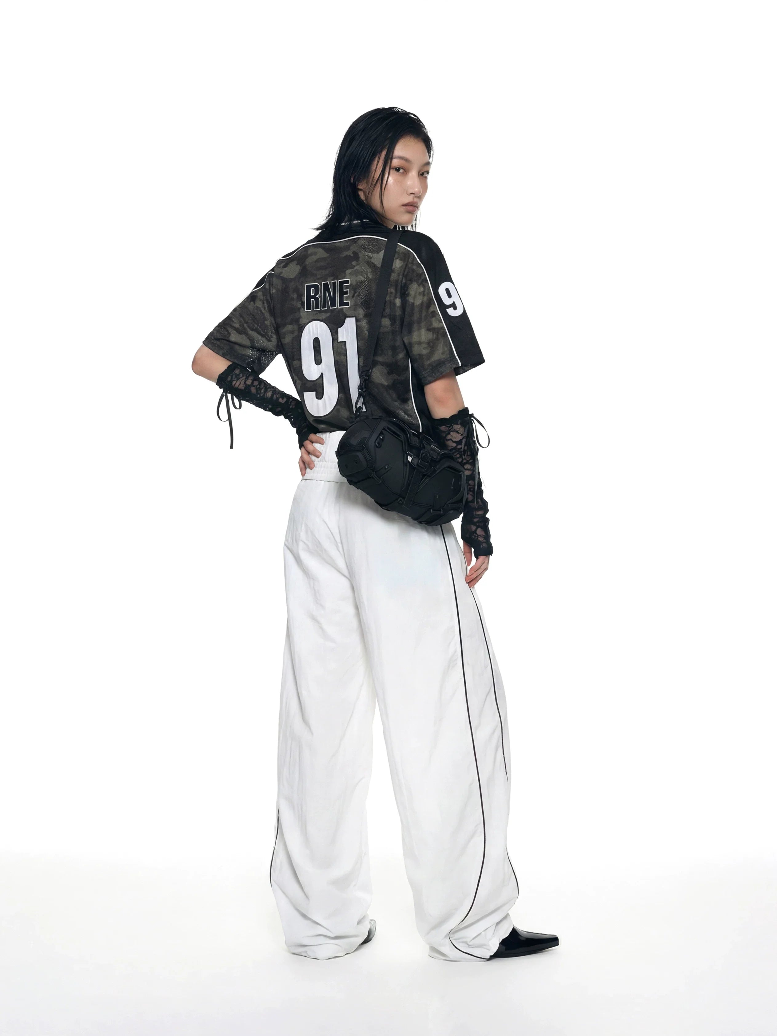 Camo Panel Jersey Street Tee