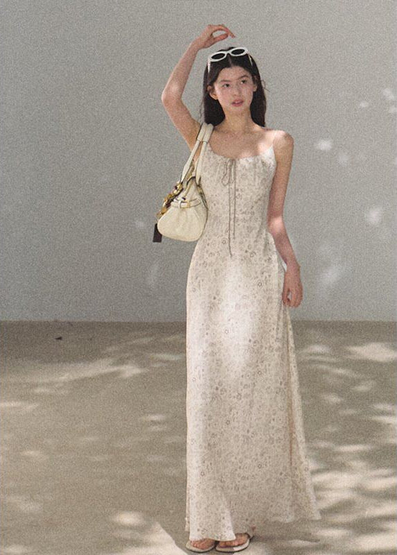 Sun Veil Floral Camisole Dress