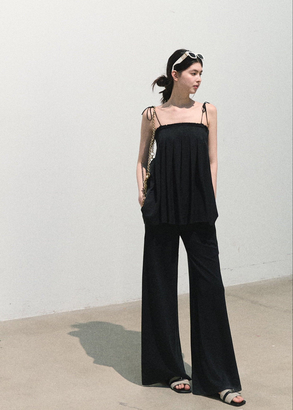 Carefree Traveler Modal Wide-Leg Pants