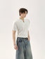 【25s Jun.】Solid Knit V-Neck Relaxed T-Shirt