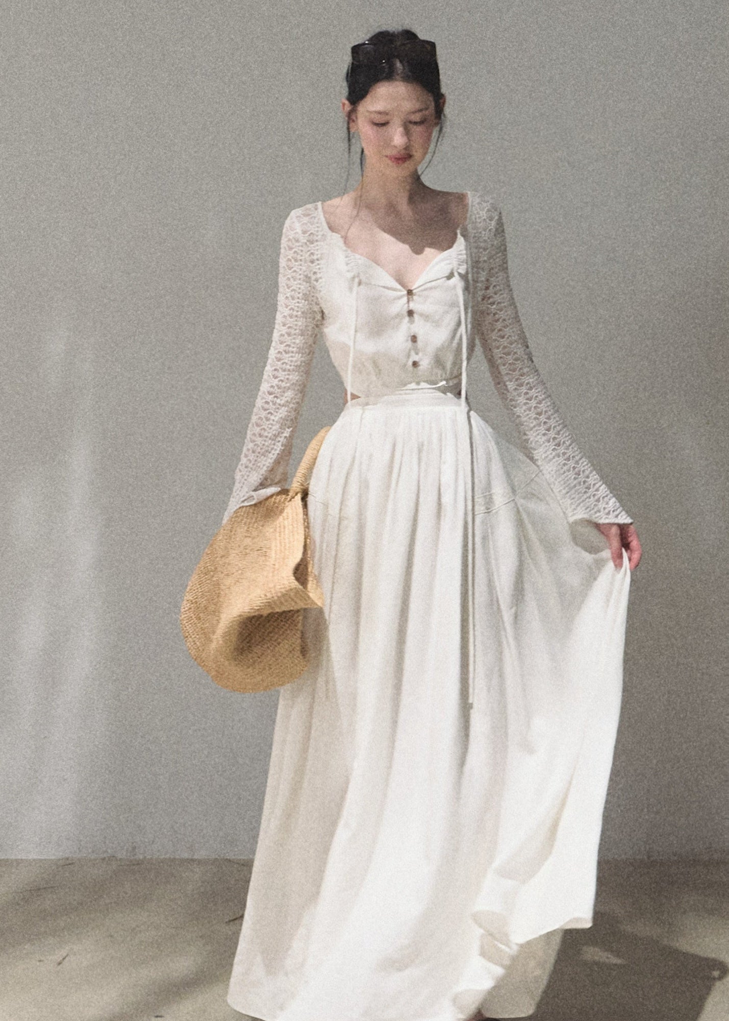 Thirteen Days in France Cut-Out Resort Dress