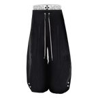 【26s Jan.】Boxing Velvet Curved Wide-Leg Denim Pants