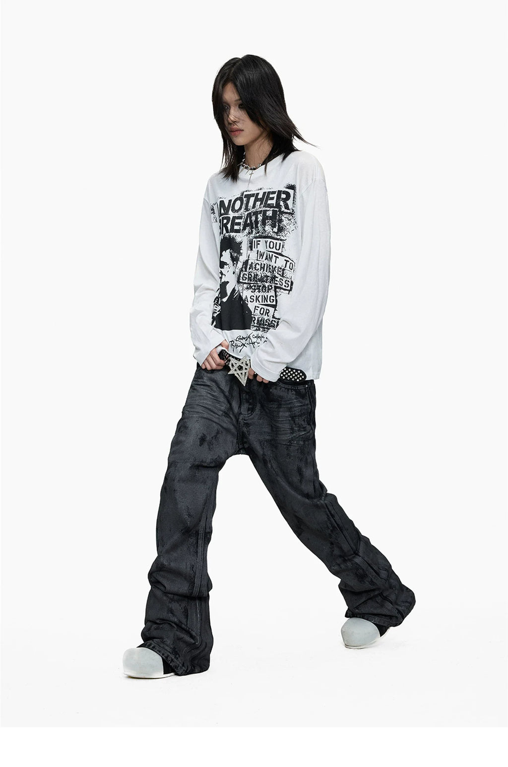 Punk Graphic Long Sleeve Tee