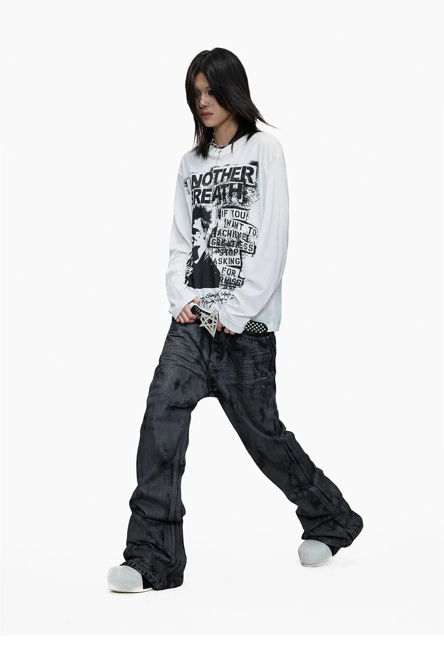 Punk Graphic Long Sleeve Tee
