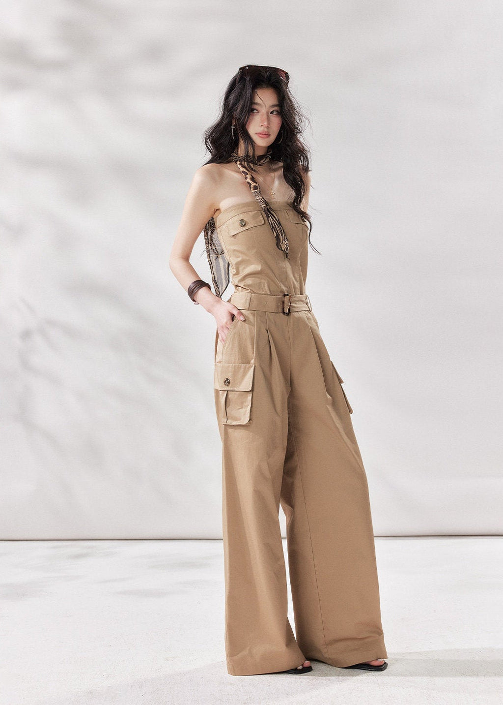 Desert Utility Bandeau Jumpsuit