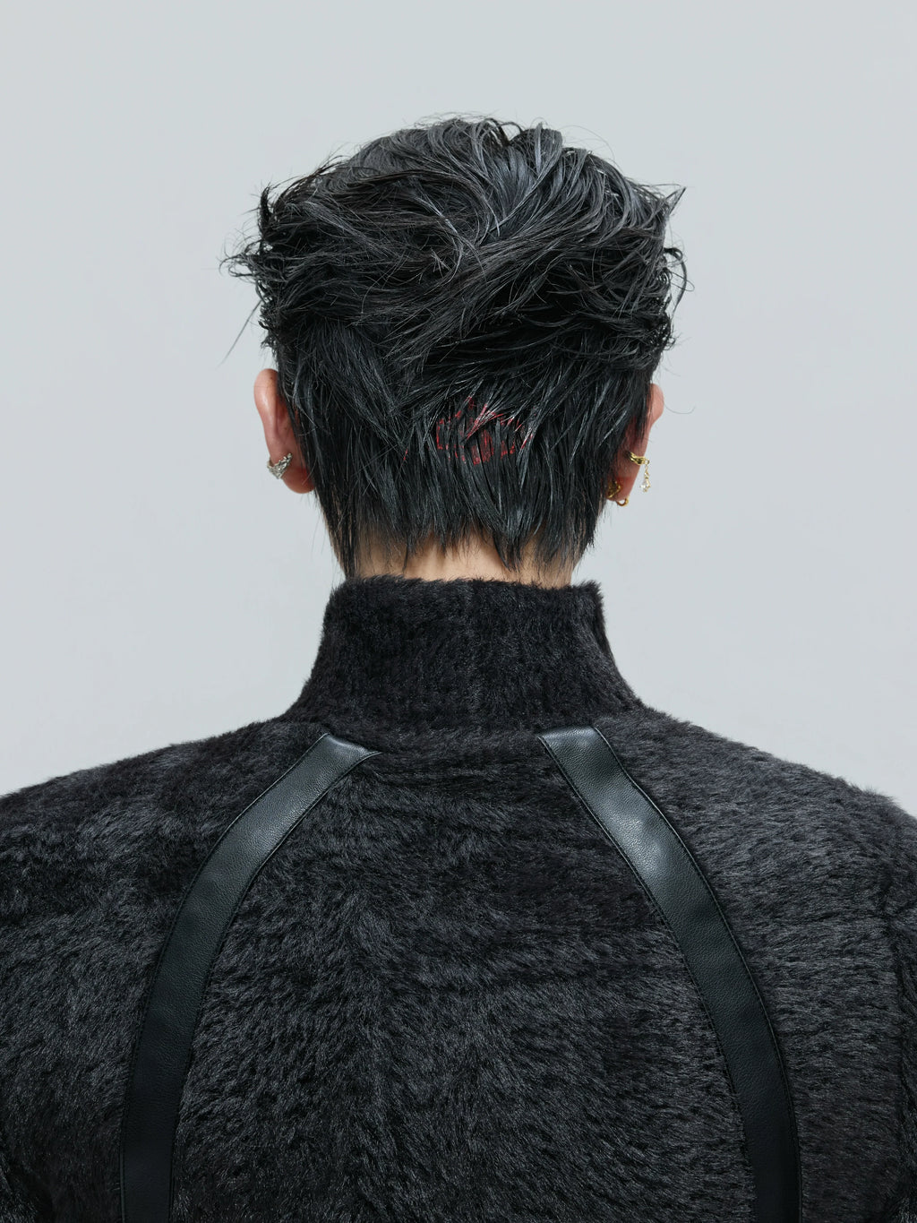 【25s Nov.】Deconstructed Faux Mink Turtleneck Bottoming Shirt