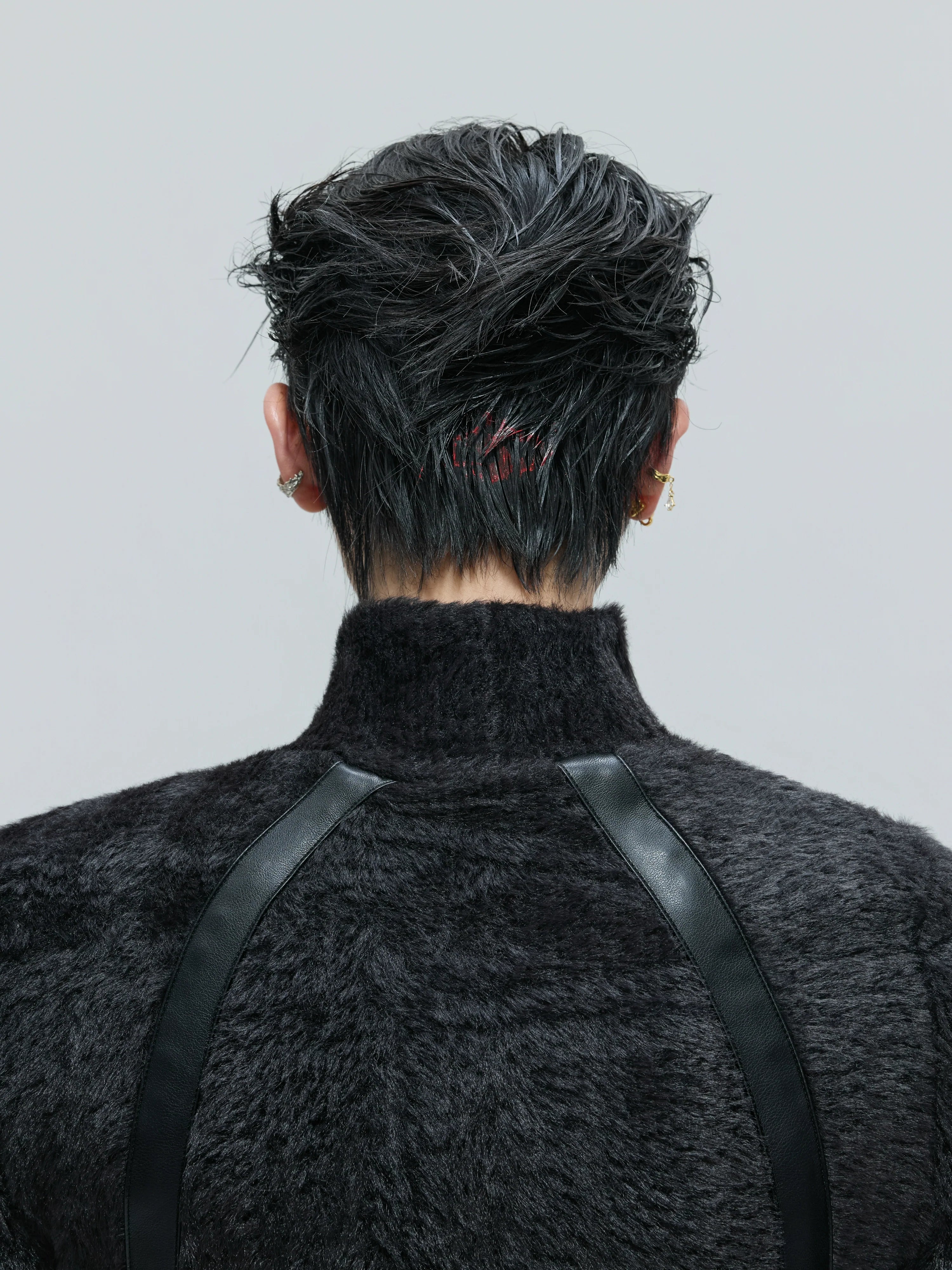 【25s Nov.】Deconstructed Faux Mink Turtleneck Bottoming Shirt