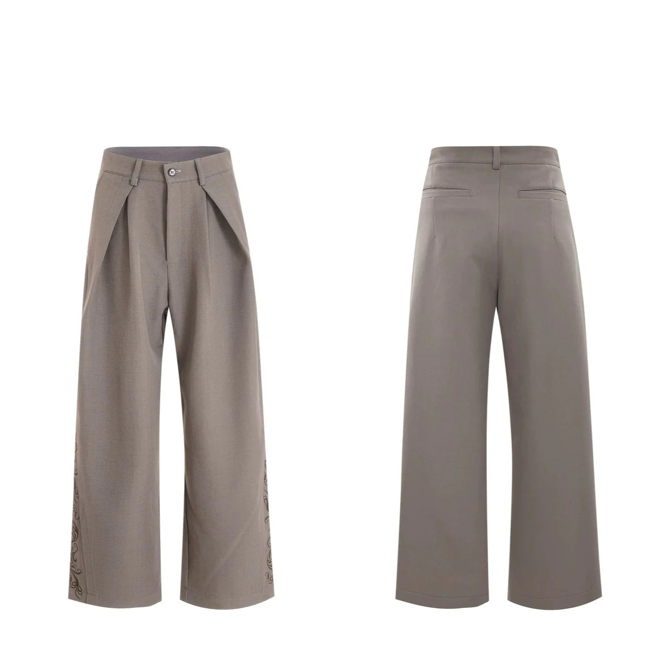 【25s Jun.】Palace Embroidery Pattern Trousers