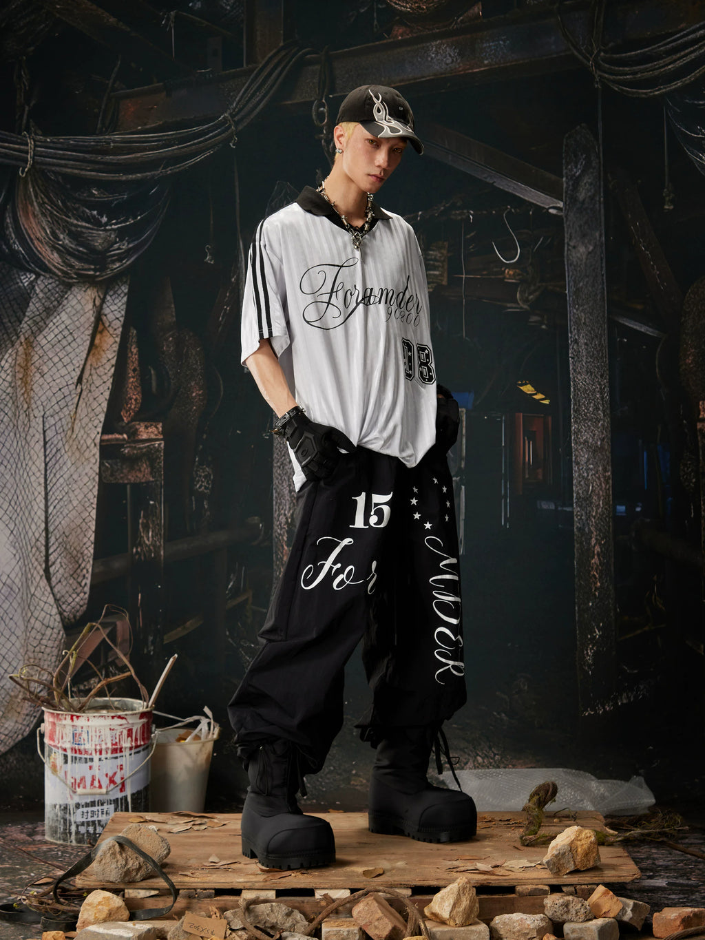 Contrast Jersey Street Tee