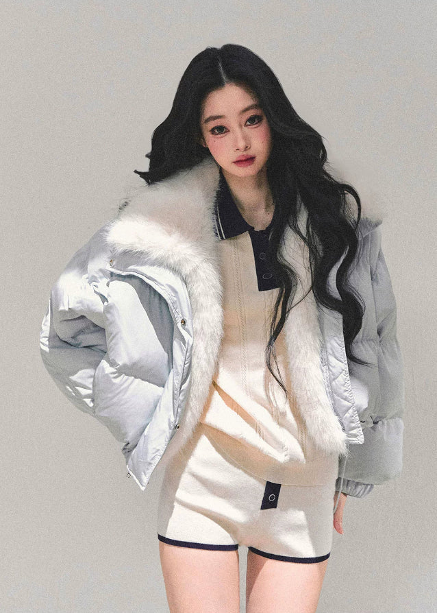 Seoul Prep Cozy Knit Shorts Set