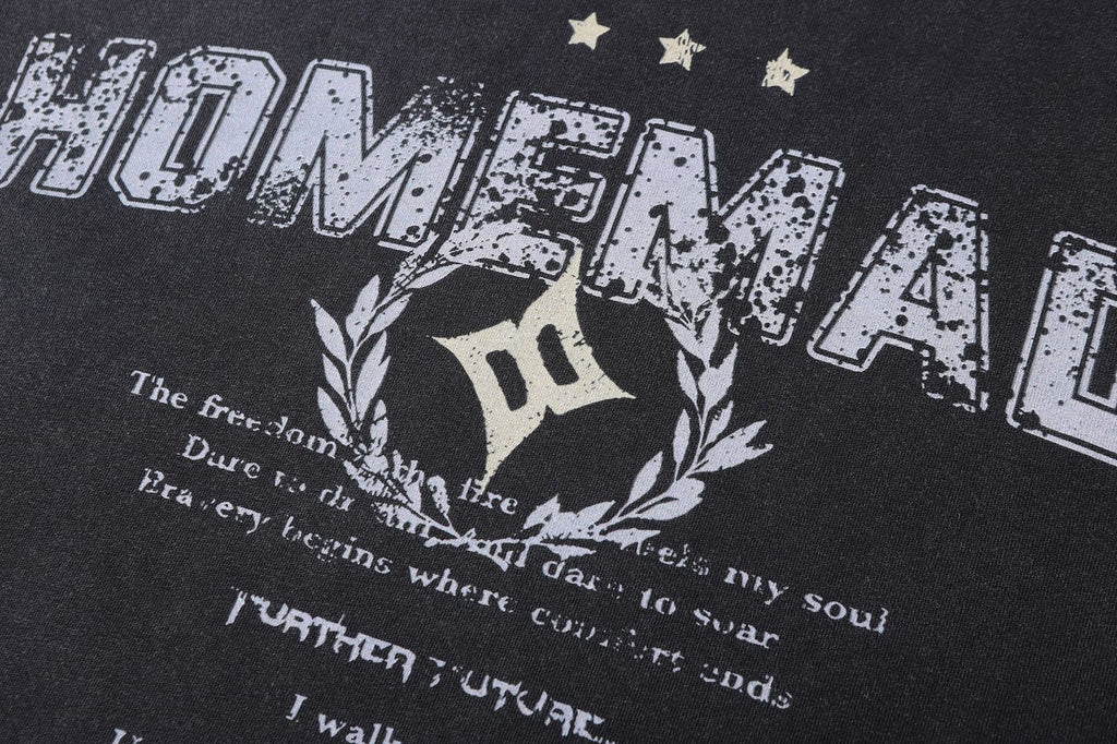 Layered Distressed Washed Long Sleeve Tee