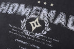 Layered Distressed Washed Long Sleeve Tee