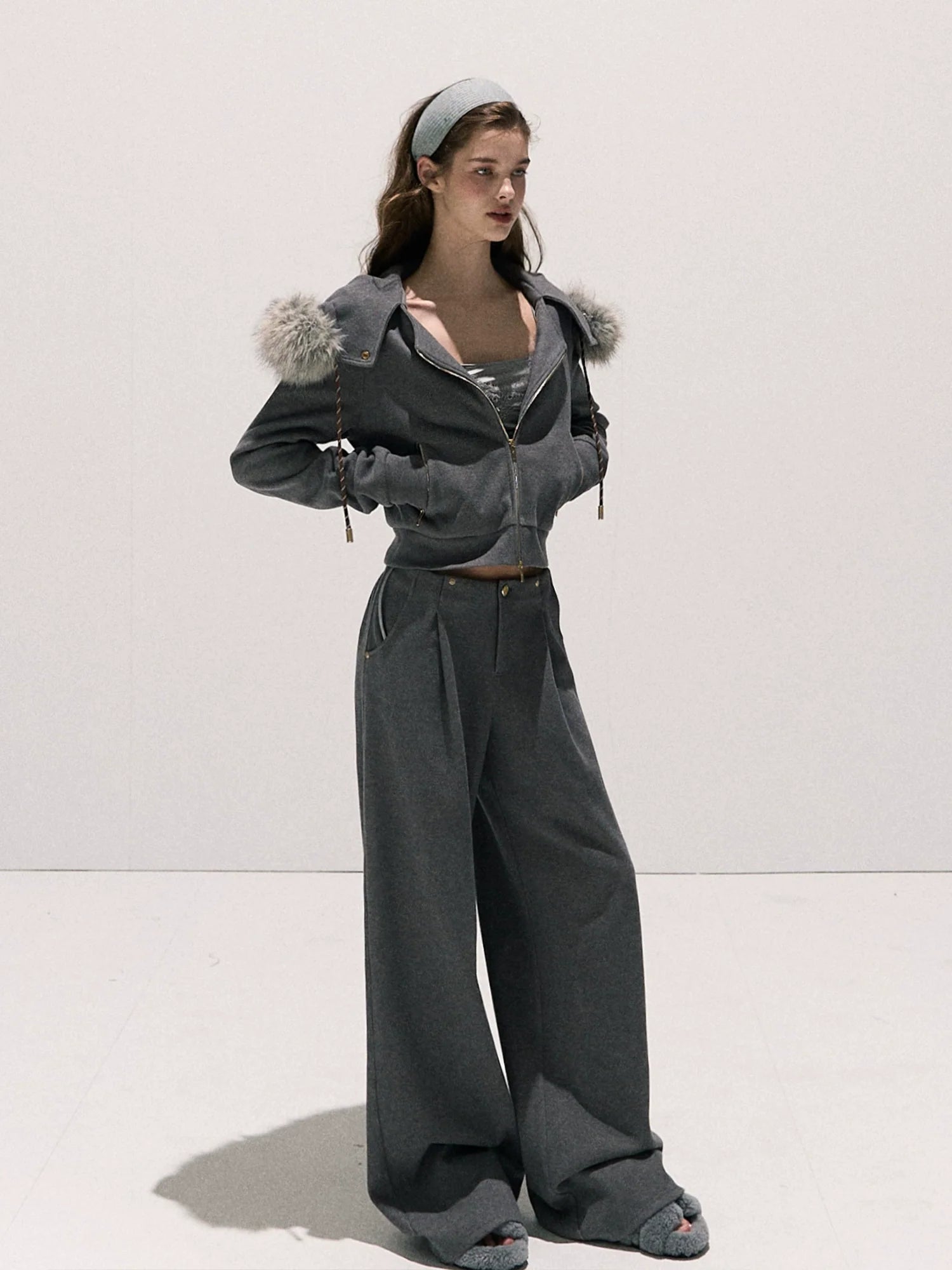 Fitted Wool-Blend Jacket