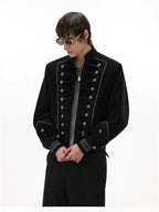 【26s May】Napoleonic Double-Breasted Embroidered Jacket