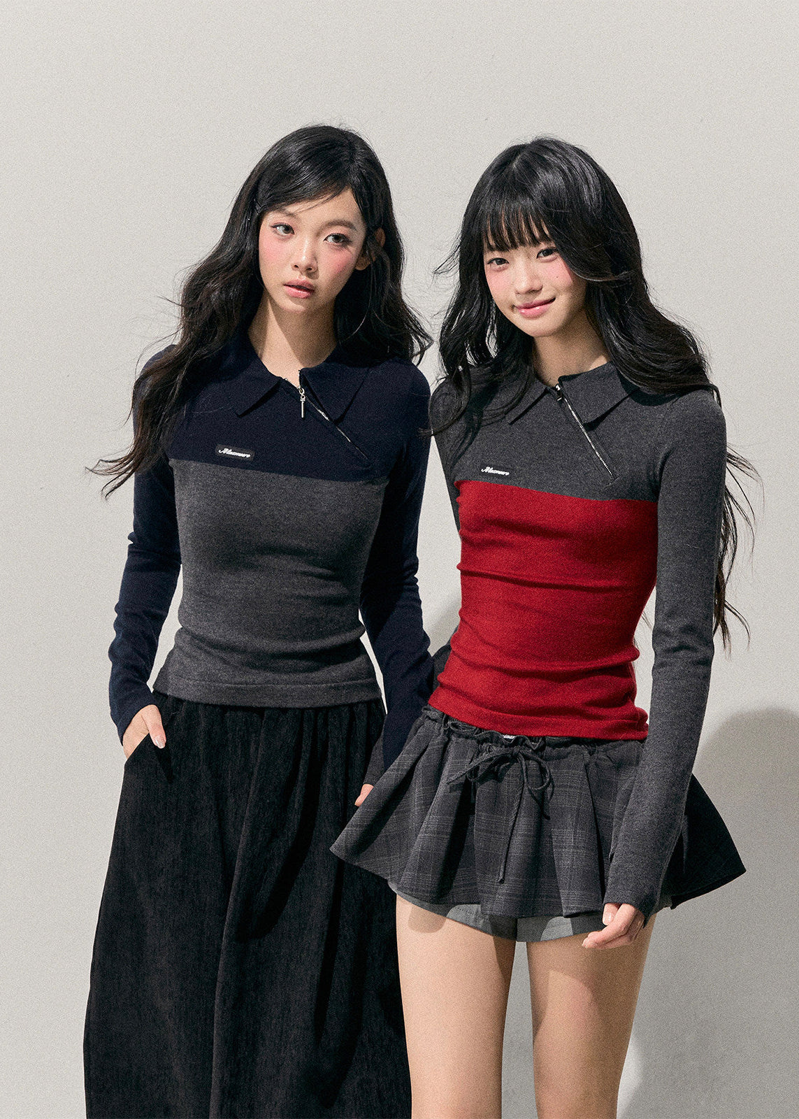 Undercurrent Knit Polo Top