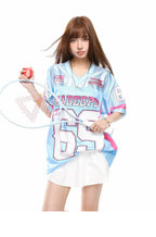 69 Number Mesh Jersey Tee