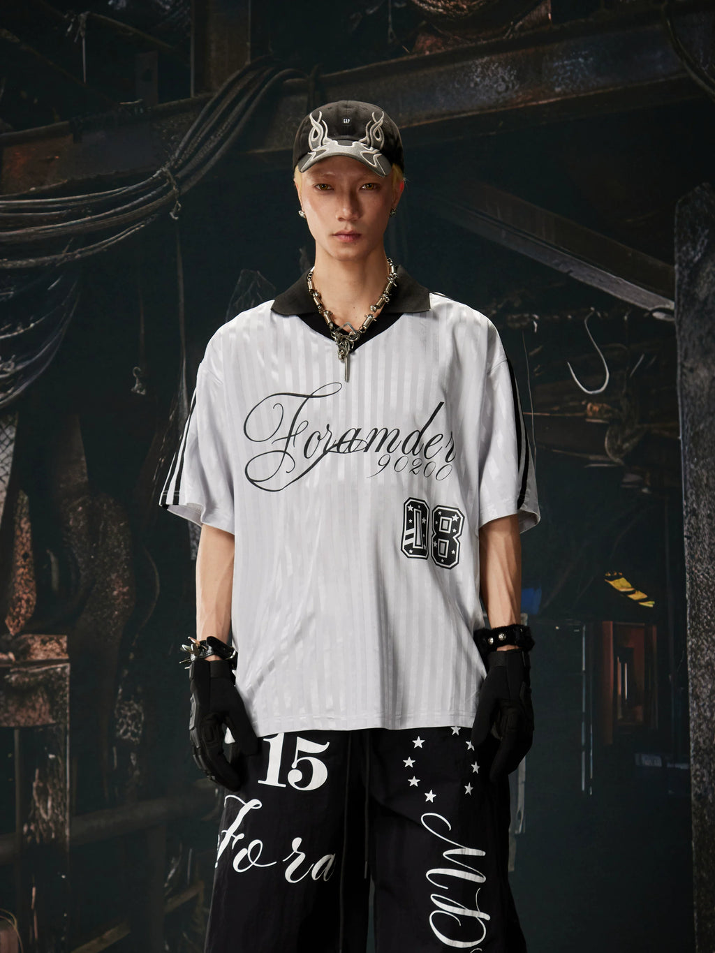 Contrast Jersey Street Tee