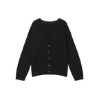 【26s Jan.】Old-Money V-Neck Soft Knit Cardigan