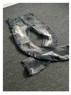 【26s Jan.】Blade-Washed Curved Fit Stretch Denim Jeans