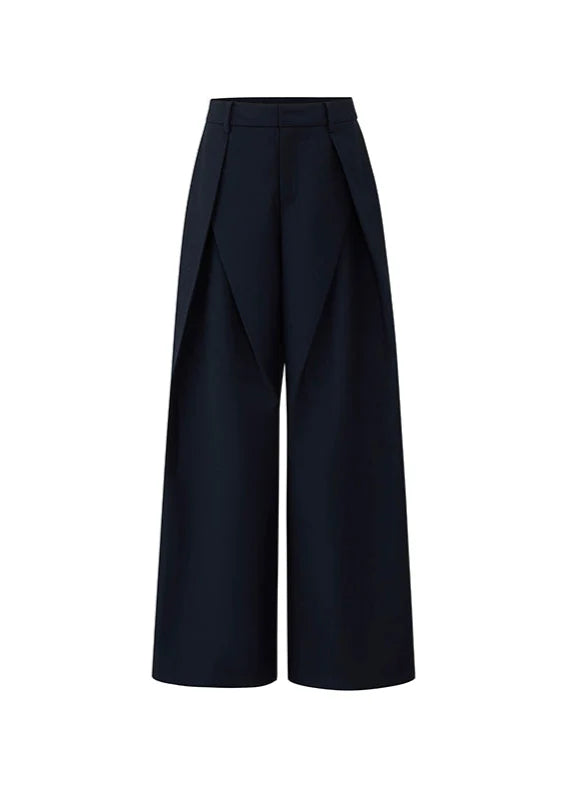 Casual Chic Bustier & Wide-Leg Suit Set