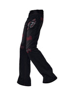 【26s Mar.】Flared Red Striped Jeans