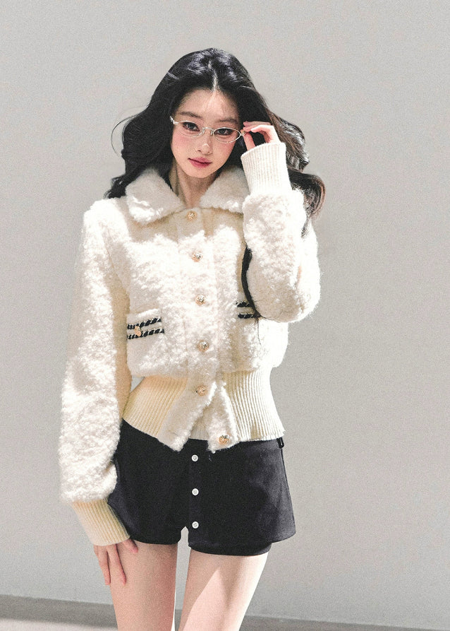 Winter Pearl Plush Jacket