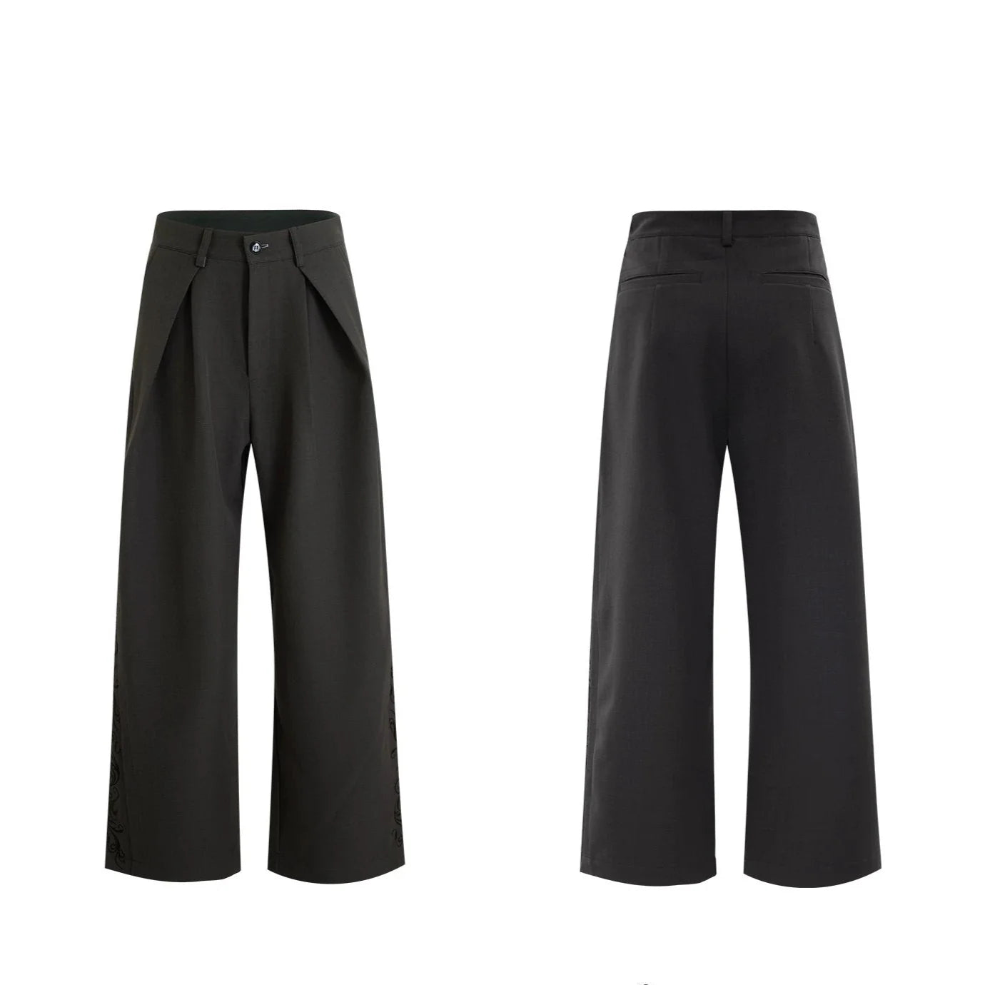 【25s Jun.】Palace Embroidery Pattern Trousers