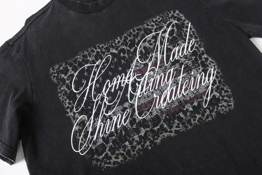 Layered Distressed Washed Long Sleeve Tee