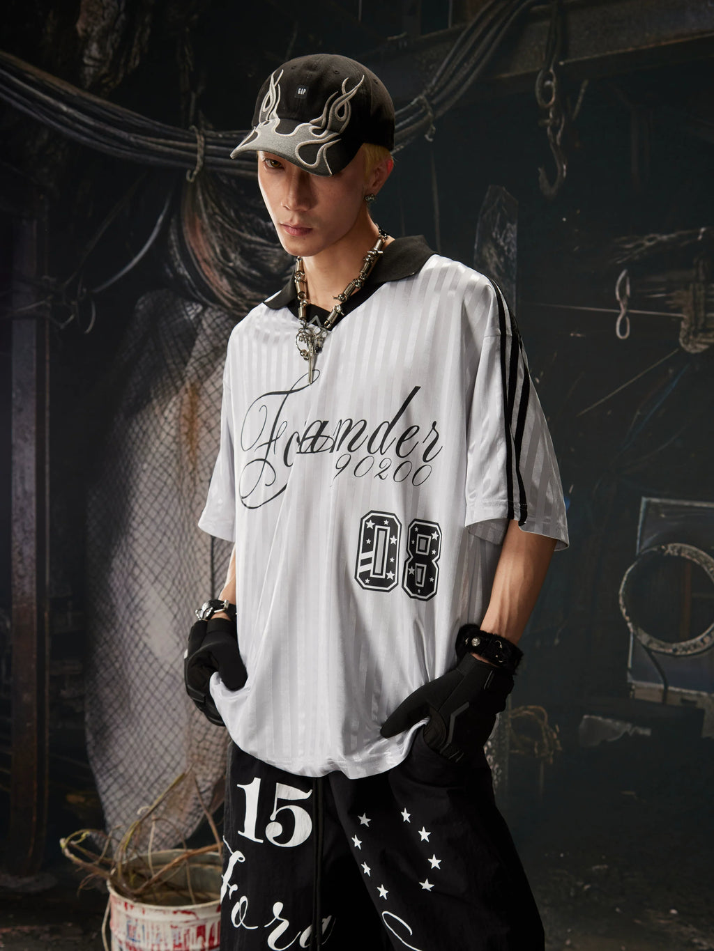 Contrast Jersey Street Tee